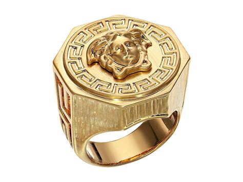 versace medusa iced out ring|Versace ring size chart.